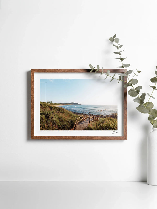 Boomerang Beach 01 - Wall Art Print