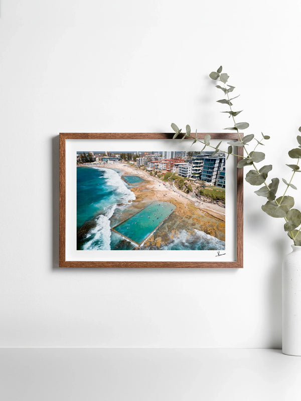 Cronulla pool 03 - Wall Art Print