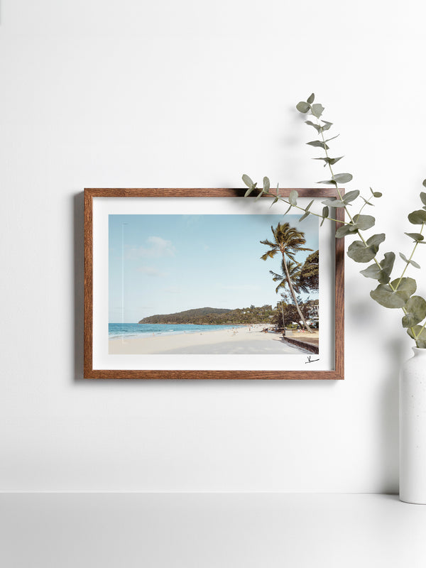 Noosa Main Beach 01 – Sunshine Coast Wall Art Print