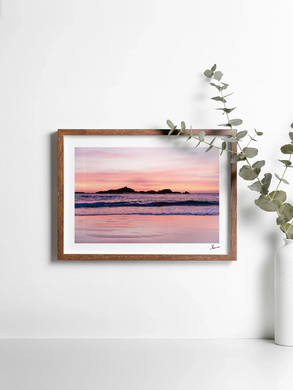 Sawtell Island Sunrise 01 - Wall Art Print