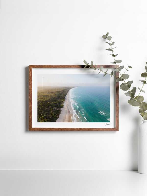 Noosa North Shore 01 – Sunshine Coast Wall Art Print