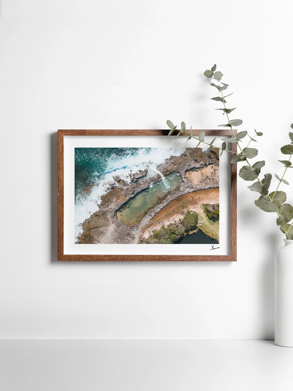 Angourie Rock Pool 02 - Wall Art Print