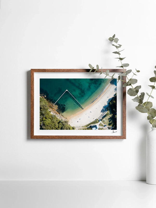 Little Manly Beach - Wall Art Print