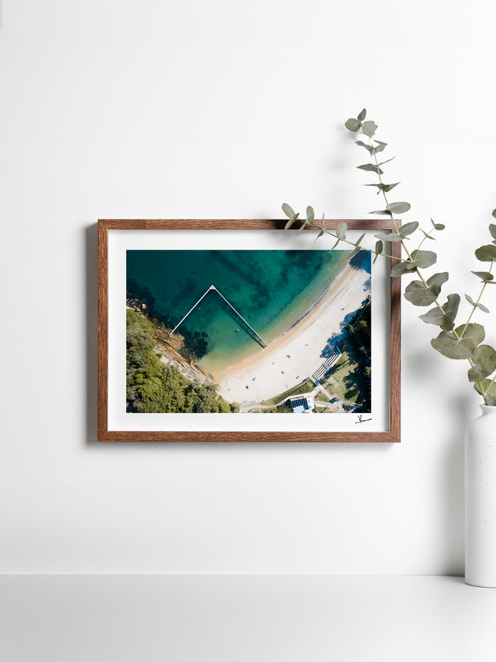 Little Manly Beach - Wall Art Print