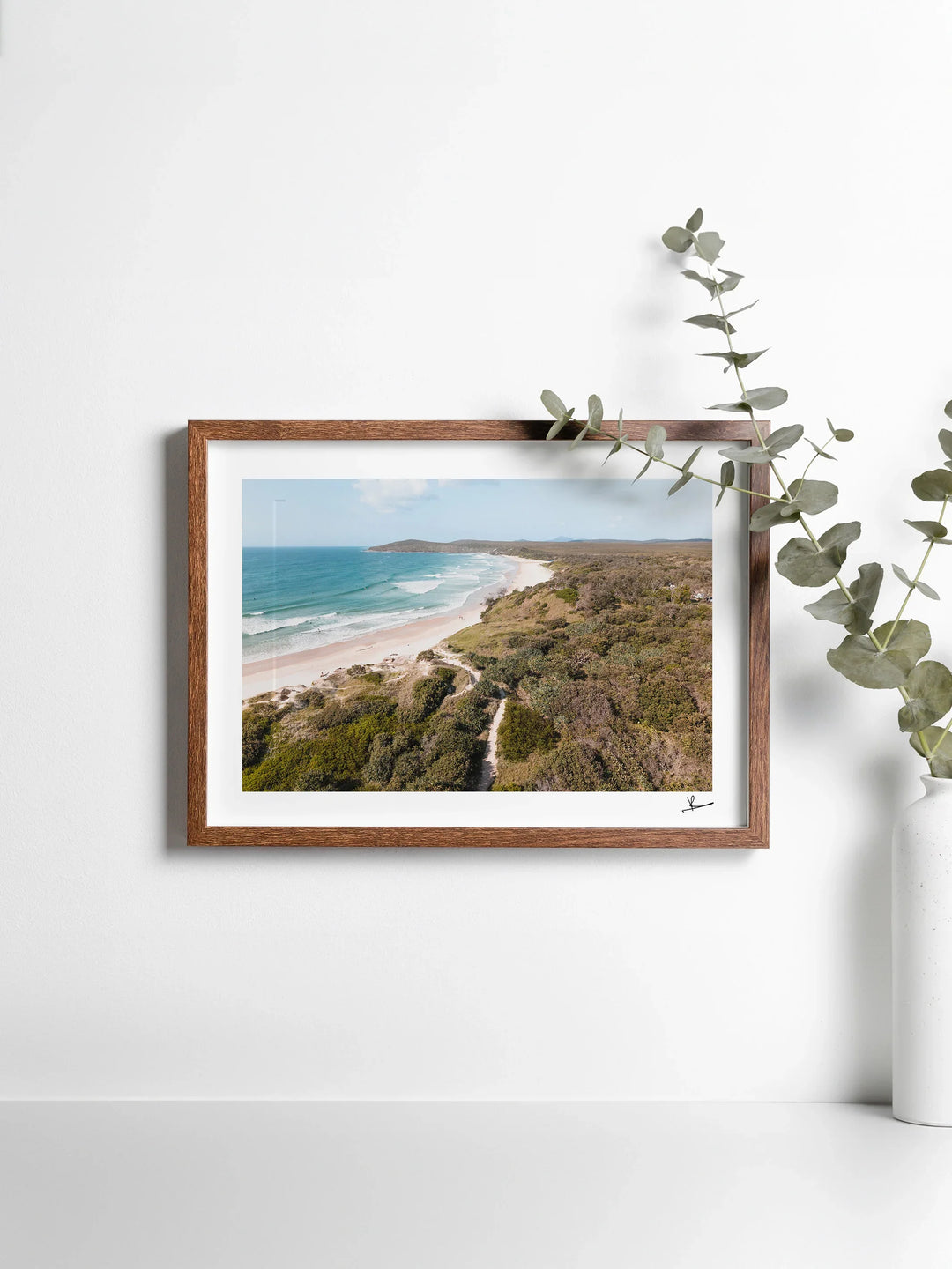 Angourie Back Beach 01 - Wall Art Print