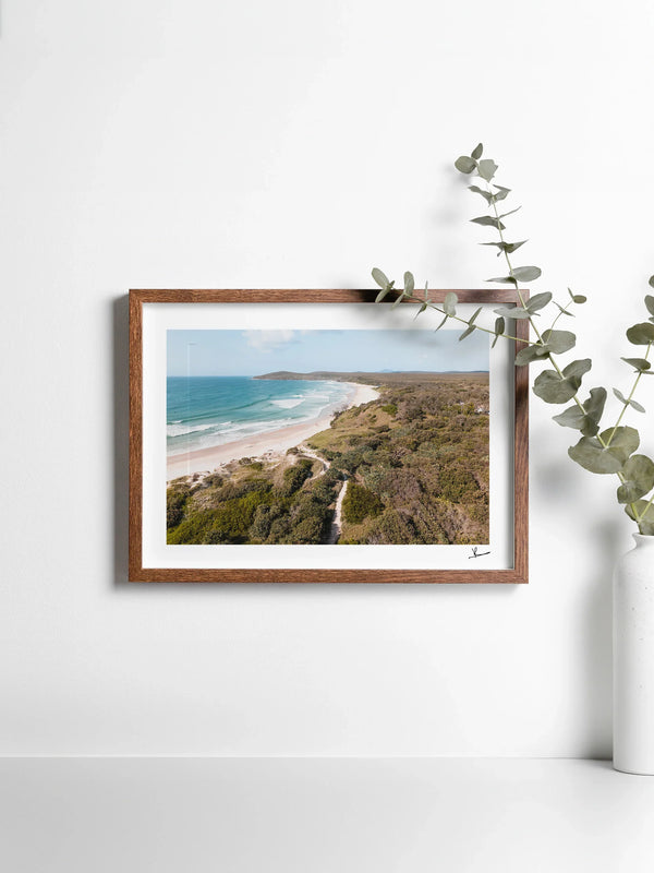 Angourie Back Beach 01 - Wall Art Print