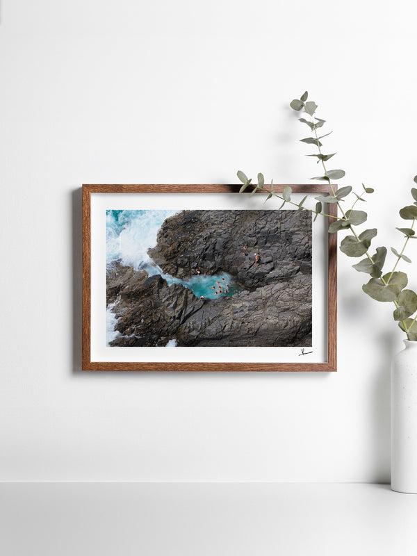 Fairy Pools – Noosa National Park Wall Art Print