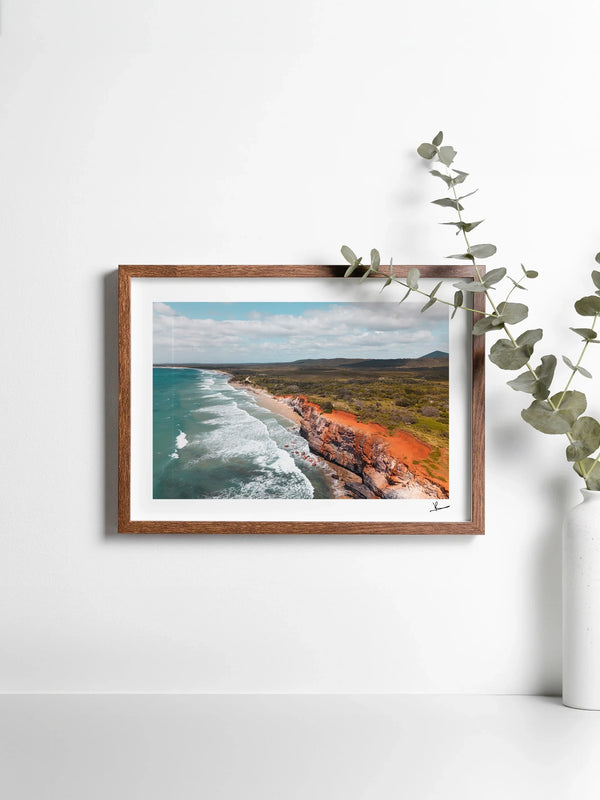 Red Cliff 01 - Wall Art Print