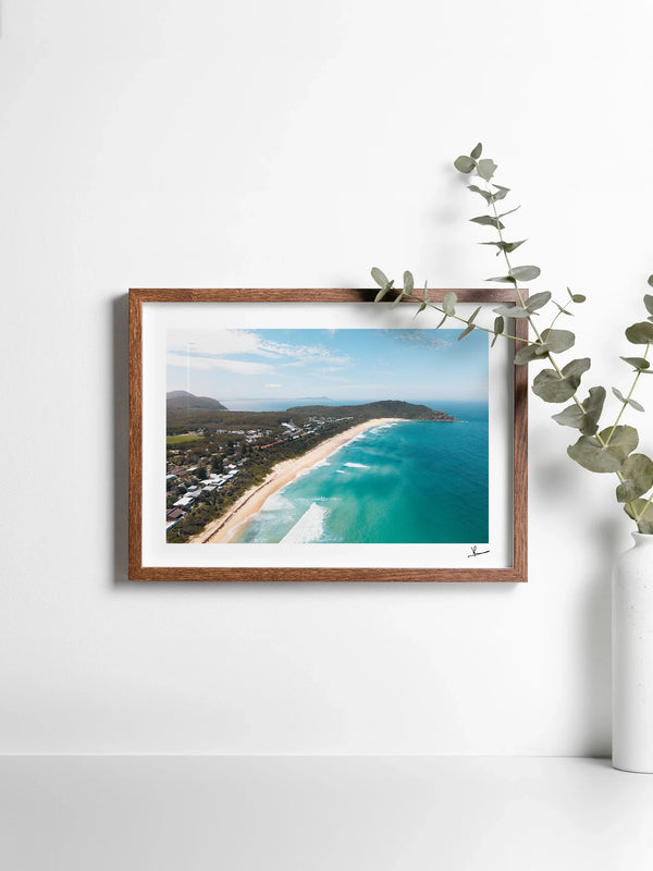 Boomerang Beach 02 - Wall Art Print