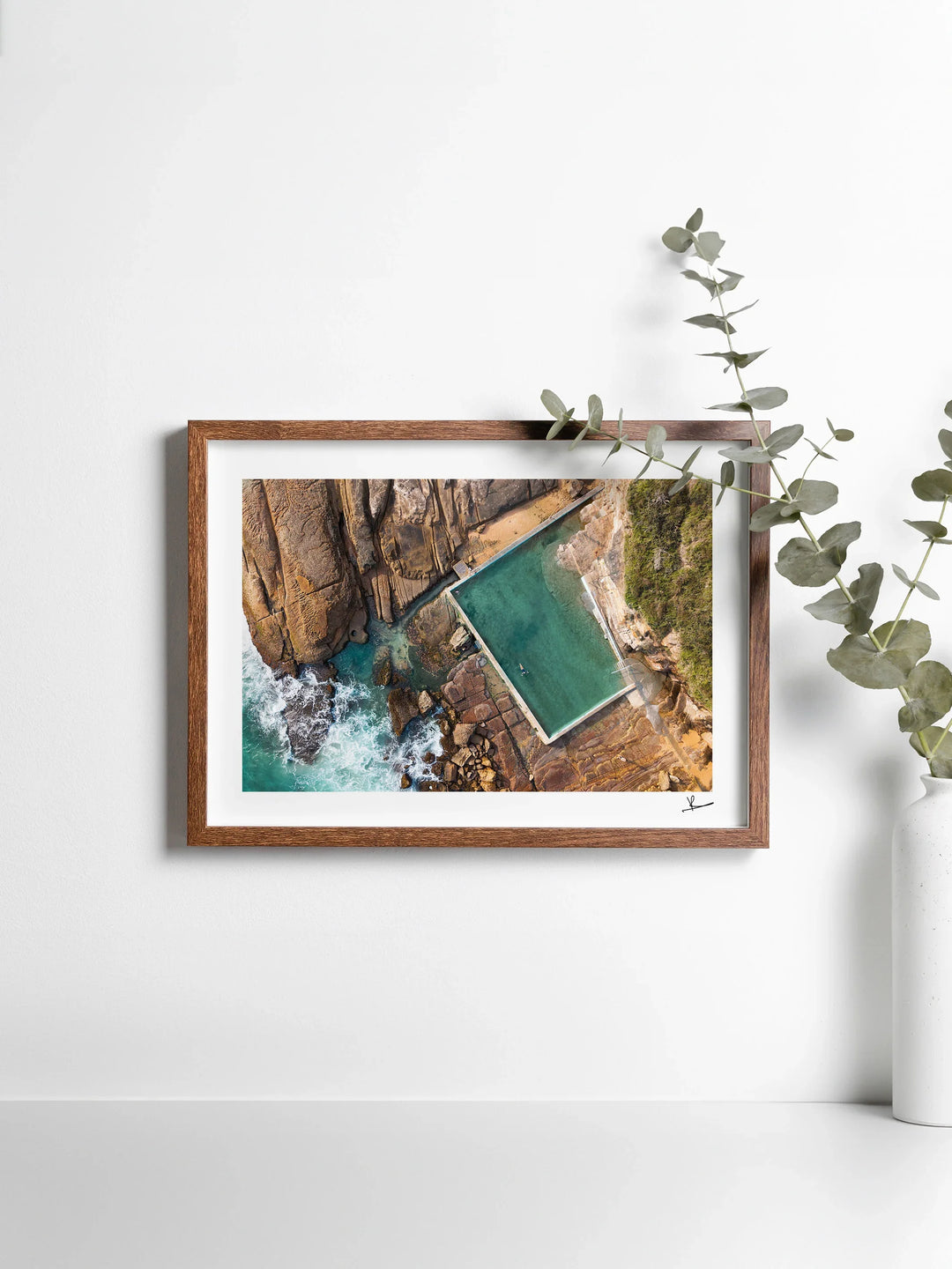 Whale Beach Rock Pool 02 - Northern Beaches Wall Art Print