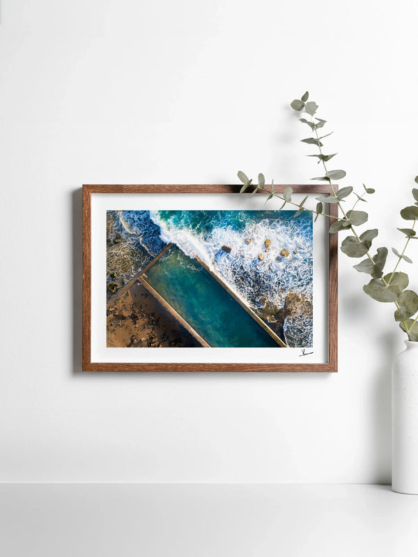 Newport Rockpool 01 - Wall Art Print