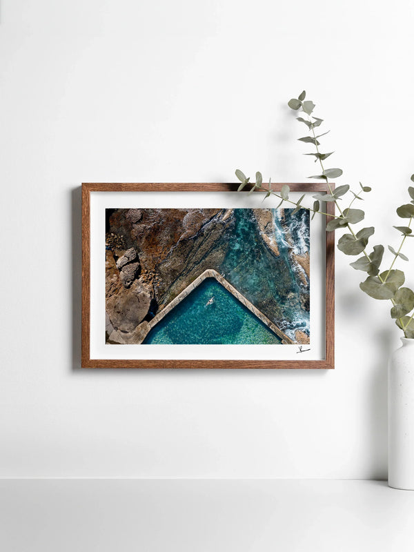 Malabar Rock Pool 02 - Wall Art Print