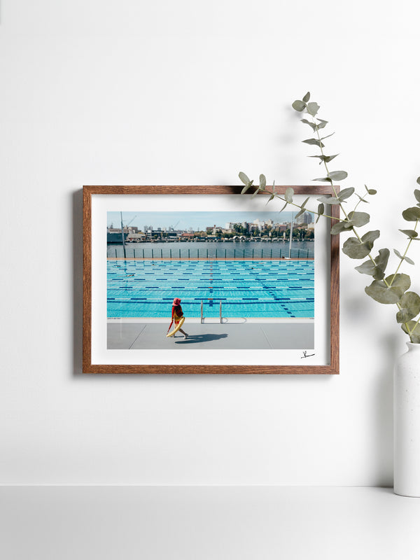 ABC pool 01 - Wall Art Print