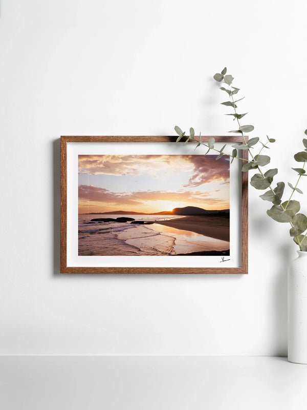 Trial Bay Front Beach Sunrise 01 (South West Rocks) - Wall Art Print