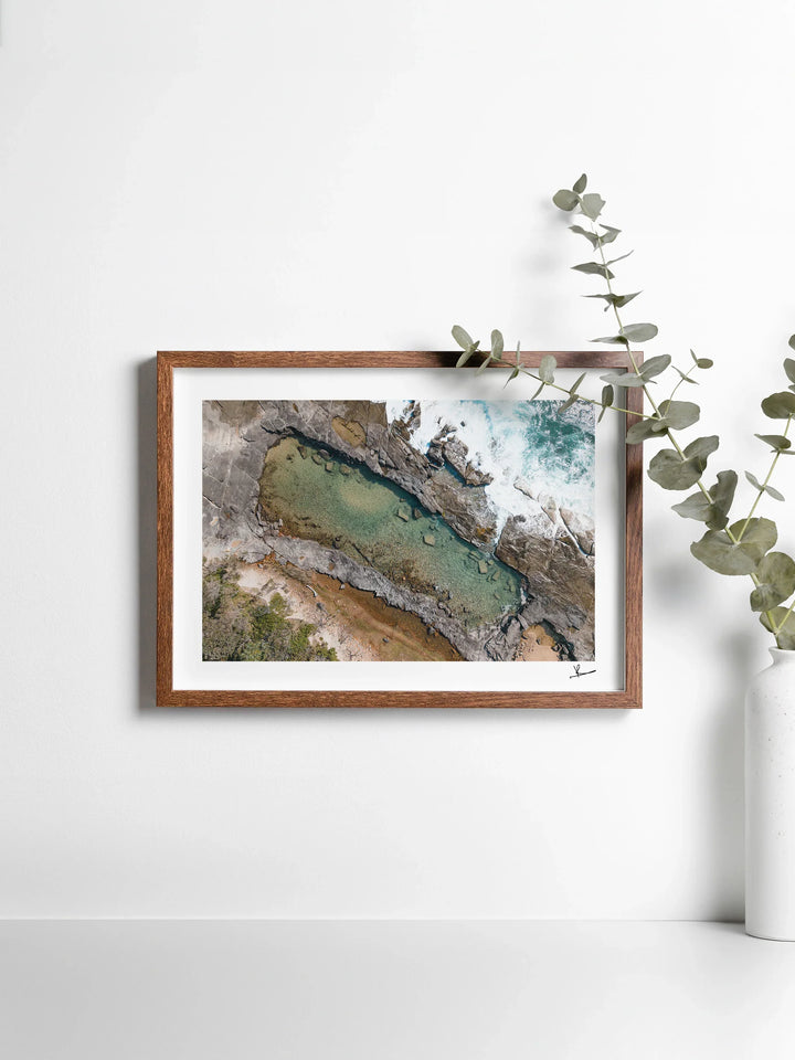 Angourie Rock Pool 01 - Wall Art Print