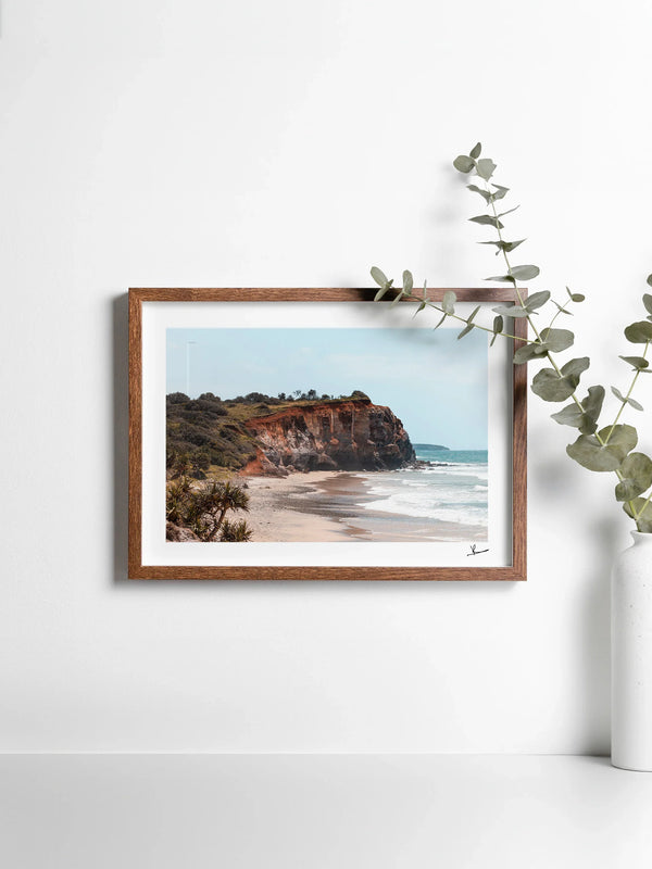 Red Cliff 02 - Wall Art Print