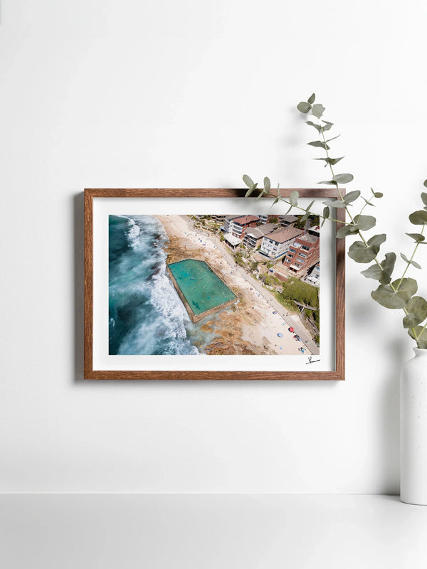 Cronulla pool 05 (southern bath) - Wall Art Print