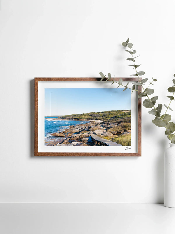 Cruwee Cove Beach 01 - Wall Art Print