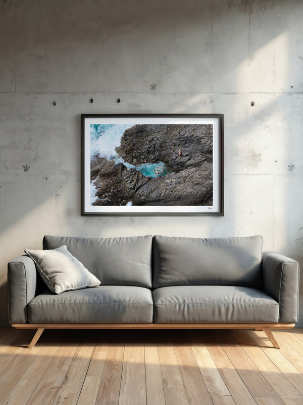 Fairy Pools – Noosa National Park Wall Art Print
