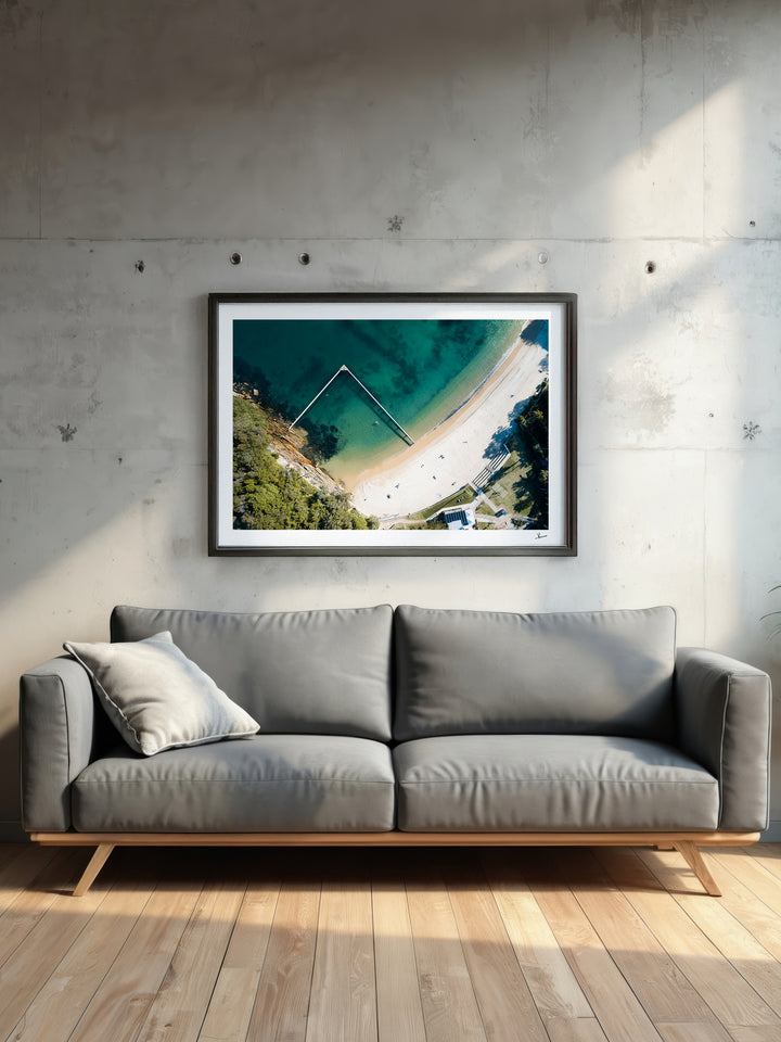Little Manly Beach - Wall Art Print