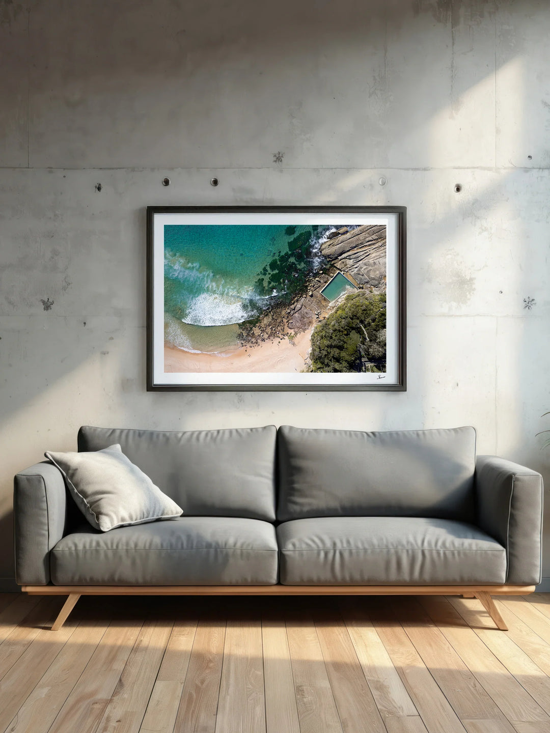 Whale Beach Rock Pool 01 - Wall Art Print