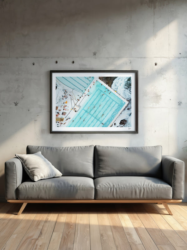 Bondi Icebergs Pool 02 - Wall Art Print
