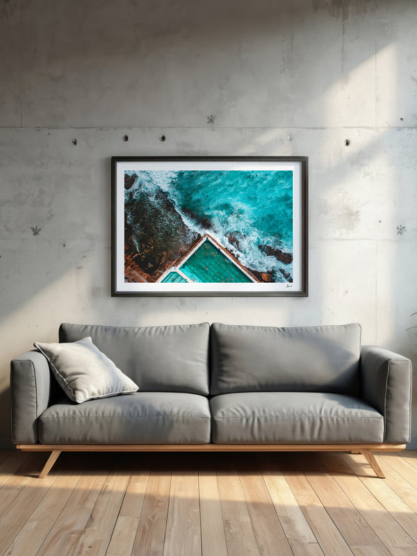 Bondi Icebergs Pool 01 - Wall Art Print