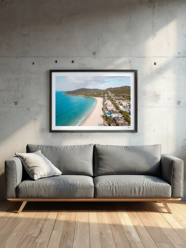 Noosa Main Beach 04 – Sunshine Coast Wall Art Print