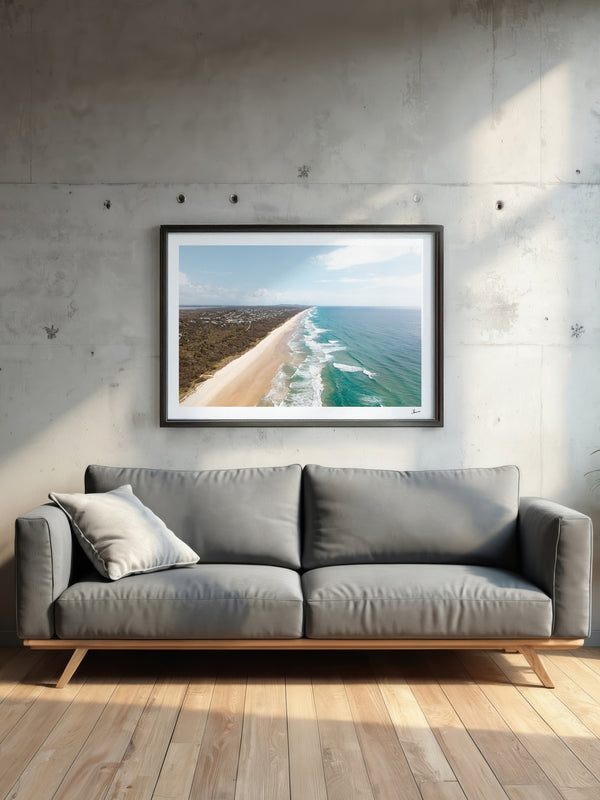 Peregian Beach 02 – Sunshine Coast Wall Art Print