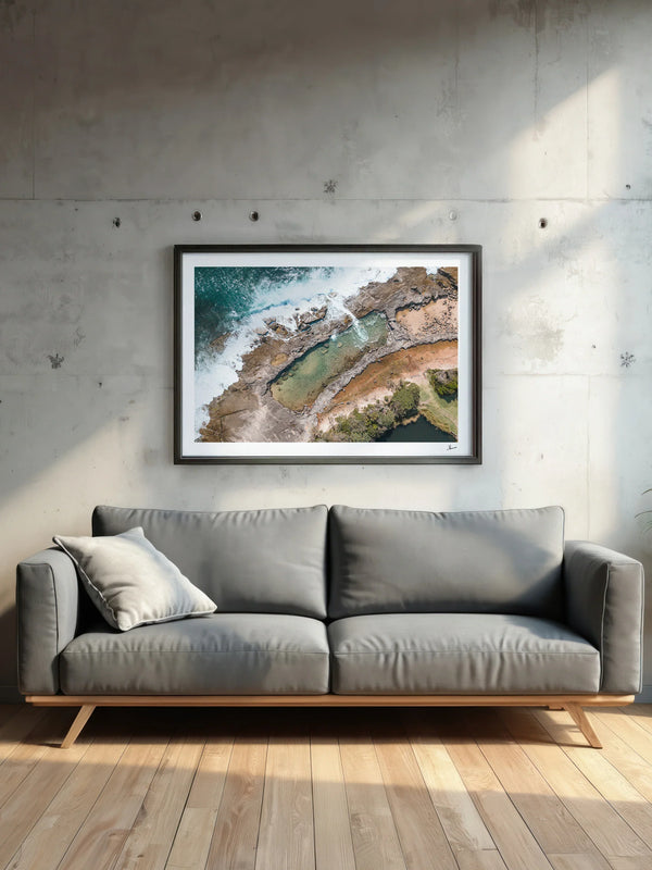 Angourie Rock Pool 02 - Wall Art Print