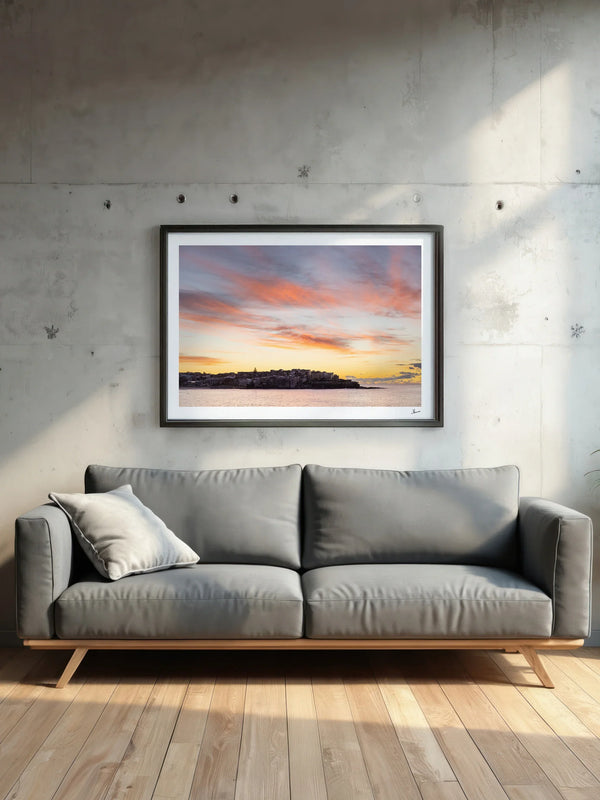 Painted Dawn - Bondi Wall Art Print