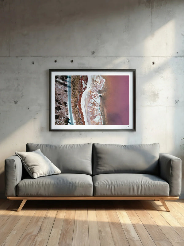 Salt Lake 01 - Wall Art Print