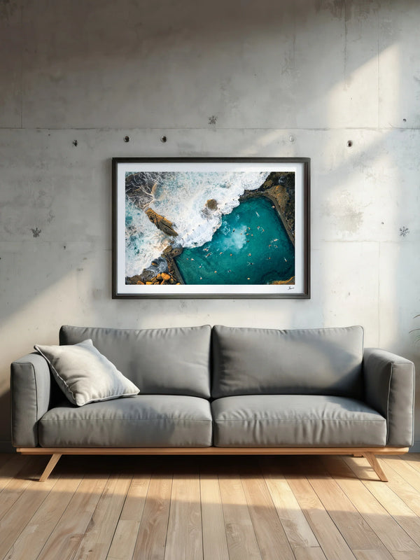 Maroubra Mahon Pool 03 - Sydney Wall Art Print