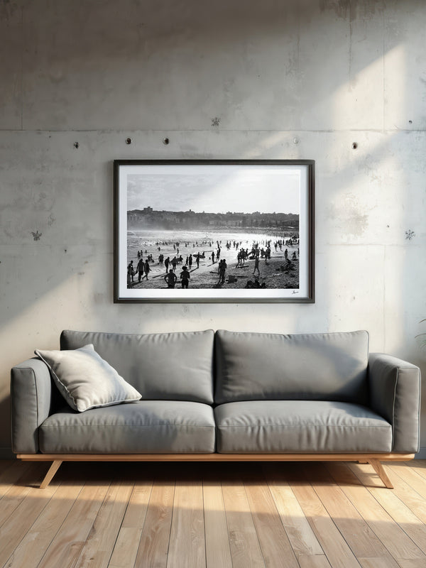 Bondi Beach 07 (B&W) - Wall Art Print