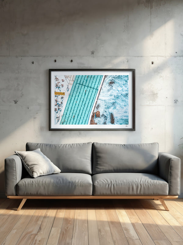Bondi Icebergs Pool 04 - Wall Art Print