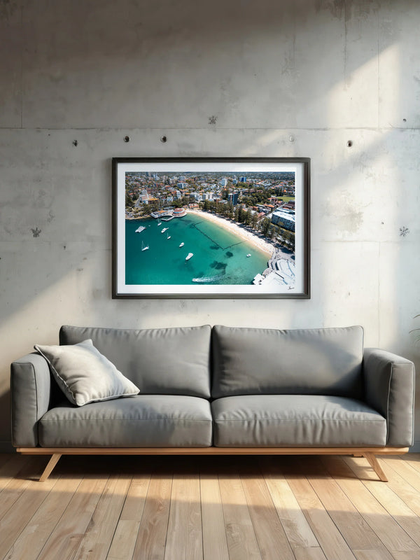 Manly Cove Beach - Wall Art Print
