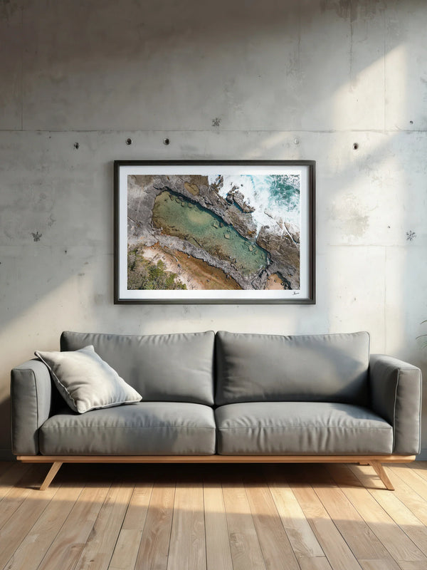 Angourie Rock Pool 01 - Wall Art Print