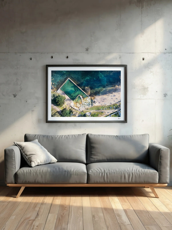 Fairlight Tidal Swimming Pool 01 - Wall Art Print