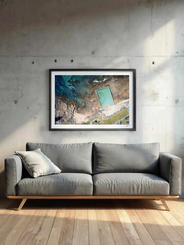 Cronulla - Shelly Beach Pool 01 - Wall Art Print