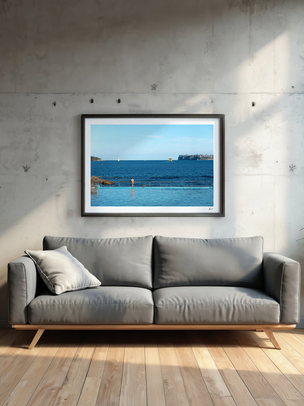 Fairlight Tidal Swimming Pool 02 - Wall Art Print