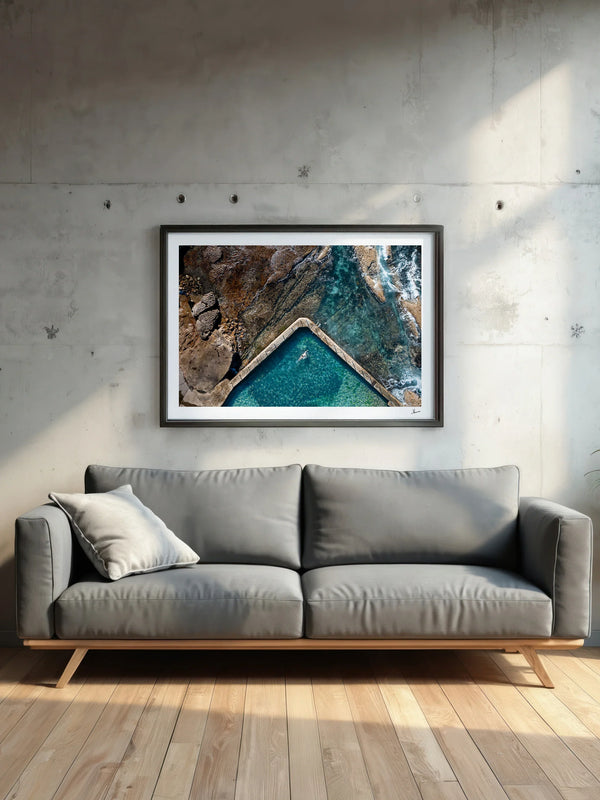 Malabar Rock Pool 02 - Wall Art Print