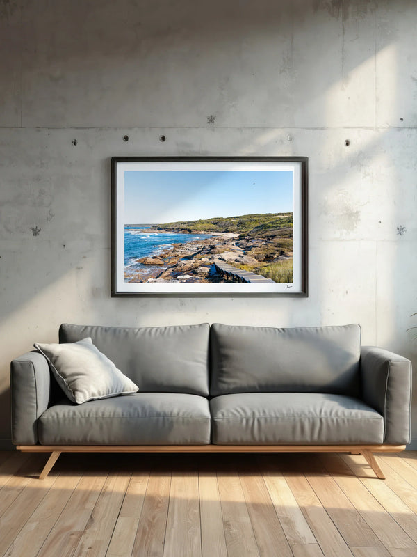 Cruwee Cove Beach 01 - Wall Art Print