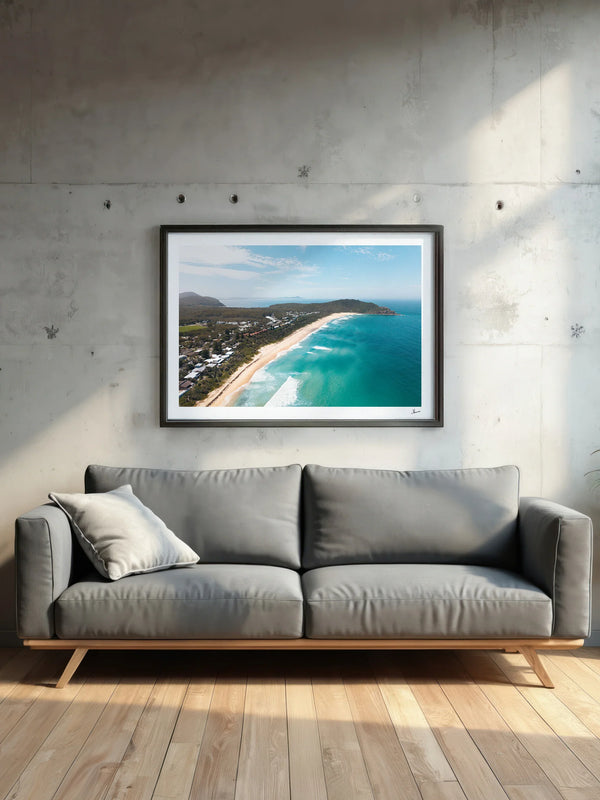 Boomerang Beach 02 - Wall Art Print