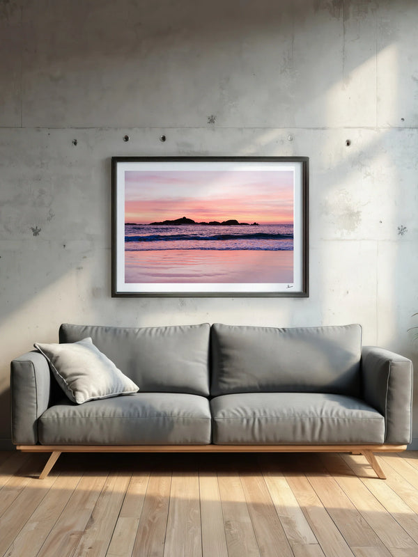 Sawtell Island Sunrise 01 - Wall Art Print