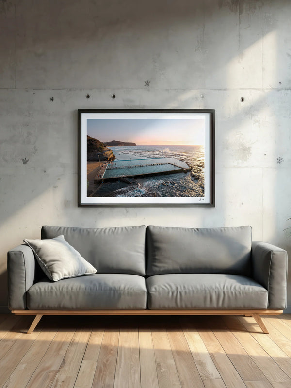 North Narrabeen Rock Pool 04 - Wall Art Print