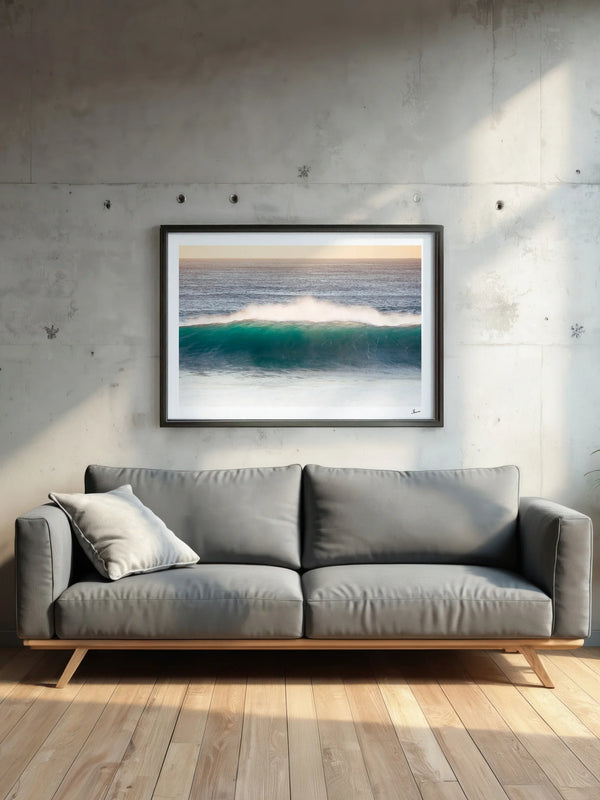 Morning Perfection – Ocean Wave Wall Art Print