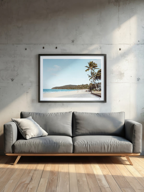 Noosa Main Beach 01 – Sunshine Coast Wall Art Print