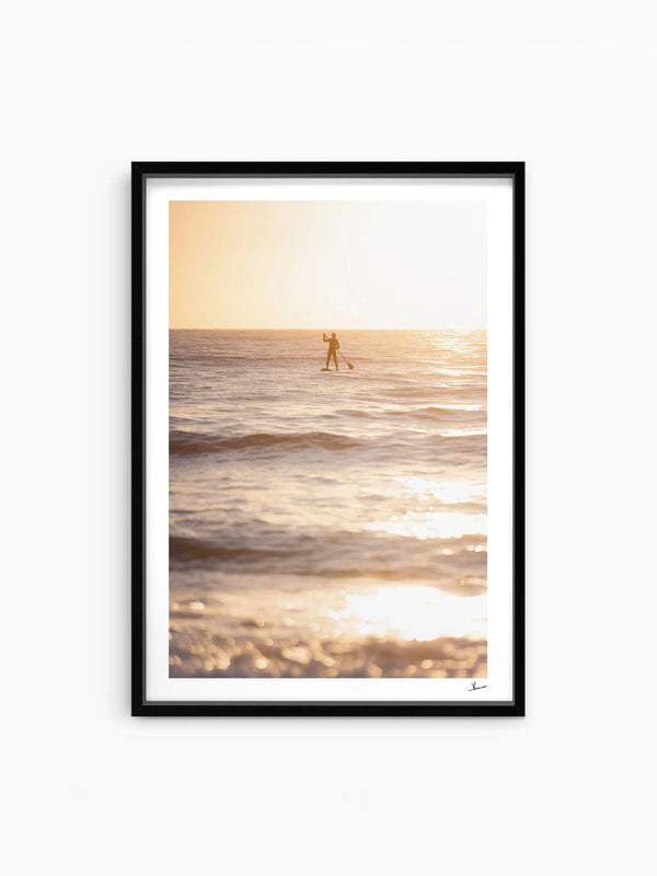Sunrise stand-up Paddle (Dee Why Beach) - Wall Art Print