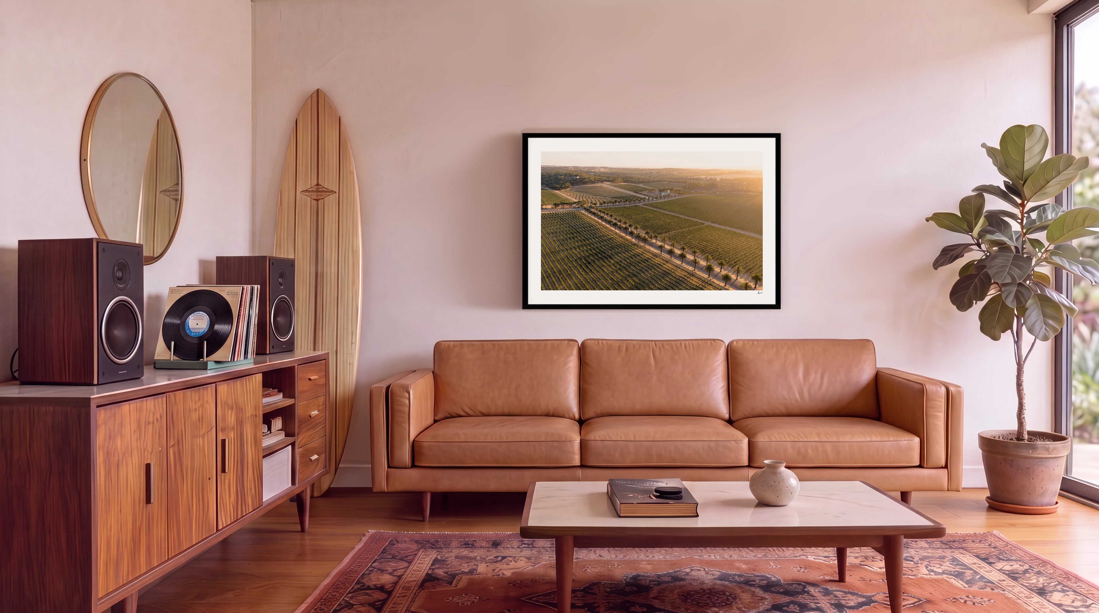 Barossa Valley Sunrise 02 – South Australia Wall Art Print