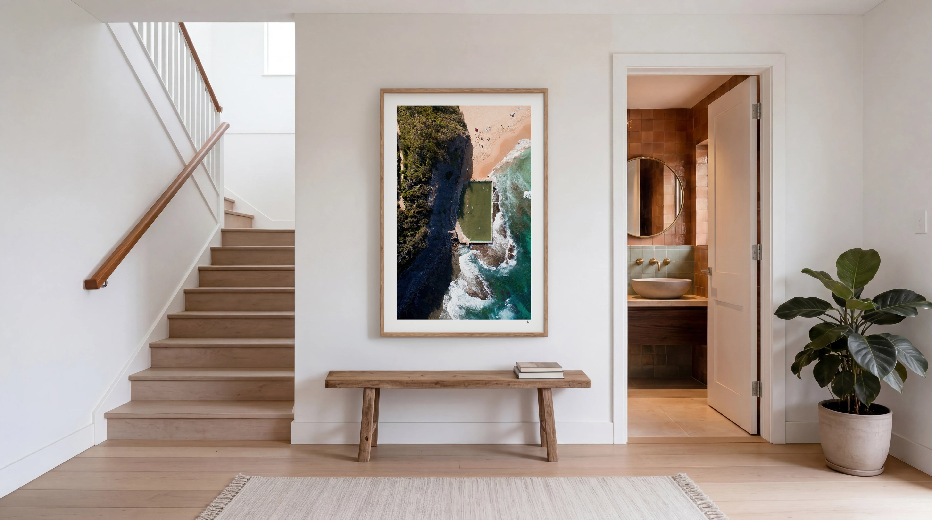Bilgola Rockpool 01 - Wall Art Print